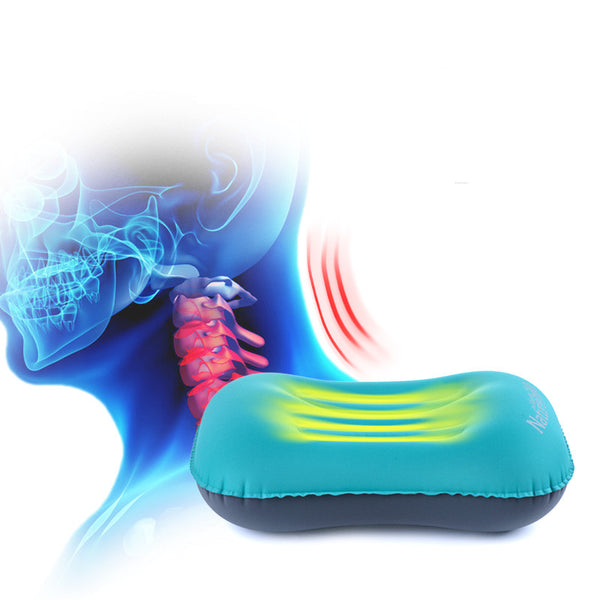 NH Outdoor Inflatable Travel Neck Pillow – Portable Camping & Travel Support Pillow