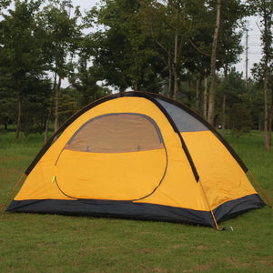 Double-Layer Camping Tent with Aluminum Poles – Waterproof Outdoor Hiking Tent - Outriva