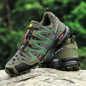 Men’s Tactical Hiking Shoes – Non-Slip Durable Safety Toe Trekking Sneakers - Outriva