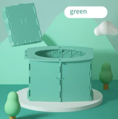 Portable Folding Travel Toilet & Urinal – Compact Camping Toilet Seat for Outdoor & Emergency Use