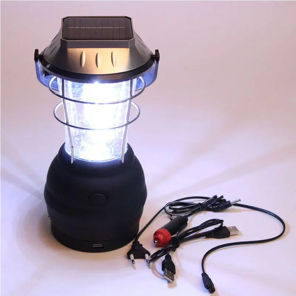 Portable LED Camping Light – Rechargeable Outdoor Lantern for Hiking & Emergency Use - Outriva