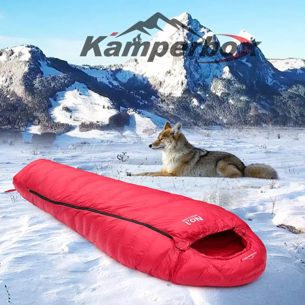 Kamperbox Ultralight Winter Sleeping Bag – Cold Weather Camping & Outdoor Sleeping Gear - Outriva