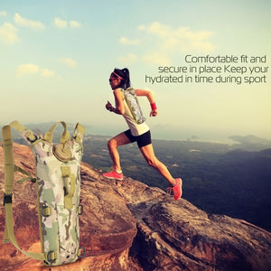 3L Tactical Hydration Pack – Adjustable Water Bladder Backpack for Hiking & Cycling - Outriva