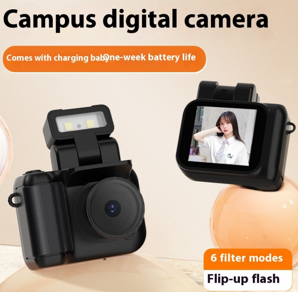 Portable Travel Camera – Compact Digital Camera for Outdoor Adventures & Travel