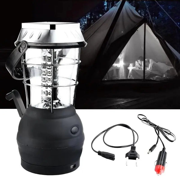 Portable LED Camping Light – Rechargeable Outdoor Lantern for Hiking & Emergency Use - Outriva