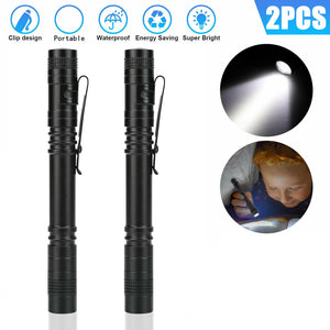 Mini Tactical LED Flashlight – Super Bright Compact Penlight Work Torch - Outriva