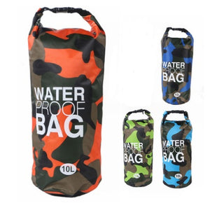 Camouflage Waterproof Bucket Bag – Outdoor Beach & Drifting Dry Storage Bag - Outriva