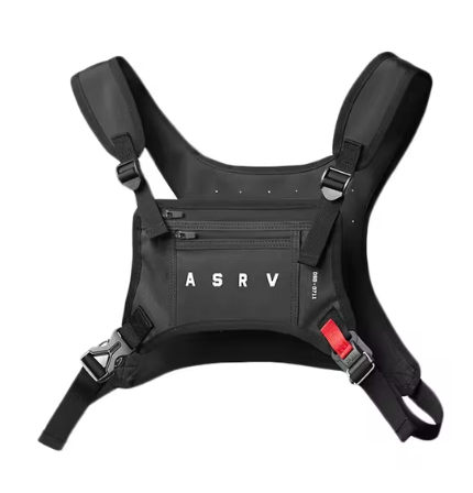 Men’s Tactical Chest Rig & Waist Bag – Adjustable Streetwear Utility Pack for Travel & Fitness