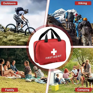Large Portable Medical Rescue Kit – Car Emergency & Outdoor Travel First Aid Bag - Outriva
