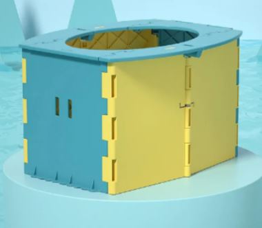 Portable Folding Travel Toilet & Urinal – Compact Camping Toilet Seat for Outdoor & Emergency Use