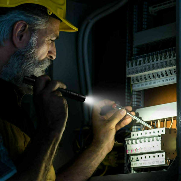 Mini Tactical LED Flashlight – Super Bright Compact Penlight Work Torch - Outriva