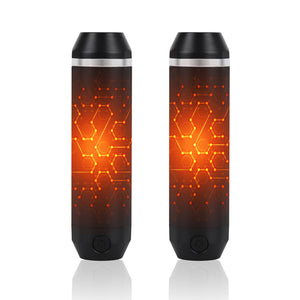 Rechargeable Hand Warmers Power Bank (2 Pack) – Portable Magnetic Pocket Heater with Flashlight - Outriva