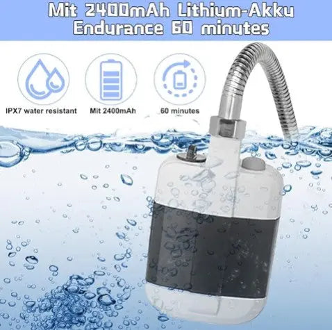 Portable Camping Shower – Rechargeable Outdoor Shower Kit for Hiking, Beach & Travel - Outriva