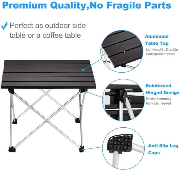 Portable Folding Camping Table – Lightweight Outdoor Table for Camping, Picnic & Beach