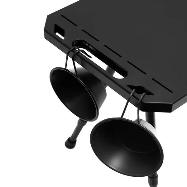 Adjustable Folding Camping Table – Portable Height Adjustable Outdoor Table for Camping & Picnic