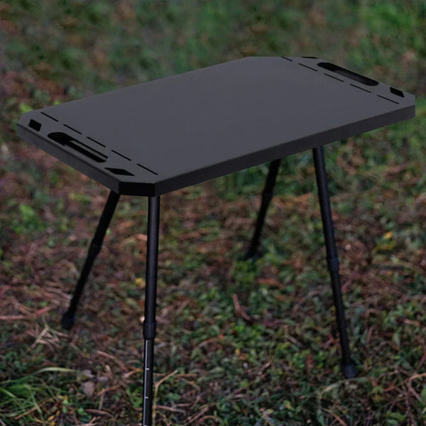 Adjustable Folding Camping Table – Portable Height Adjustable Outdoor Table for Camping & Picnic
