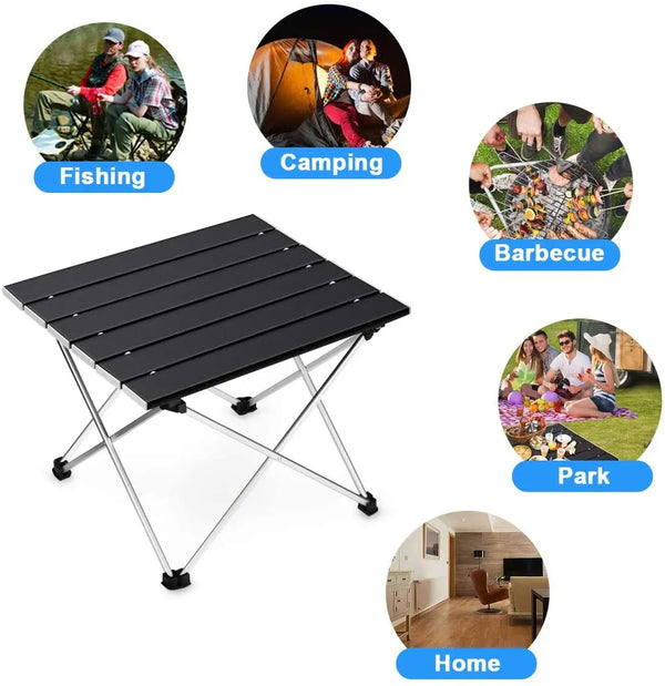 Portable Folding Camping Table – Lightweight Outdoor Table for Camping, Picnic & Beach