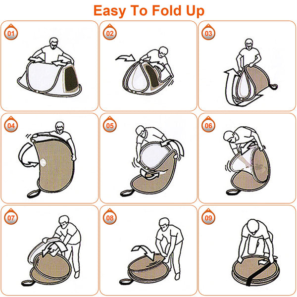 5–8 Person Automatic Camping Tent – Waterproof Instant Setup Tent with Mosquito Net Windows - Outriva