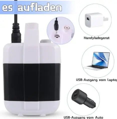 Portable Camping Shower – Rechargeable Outdoor Shower Kit for Hiking, Beach & Travel - Outriva